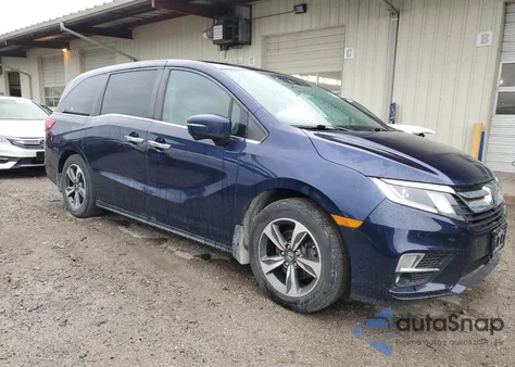 2019 Honda Odyssey Exl z USA, uszkodzony, nr VIN 5FNRL6H67KB513762